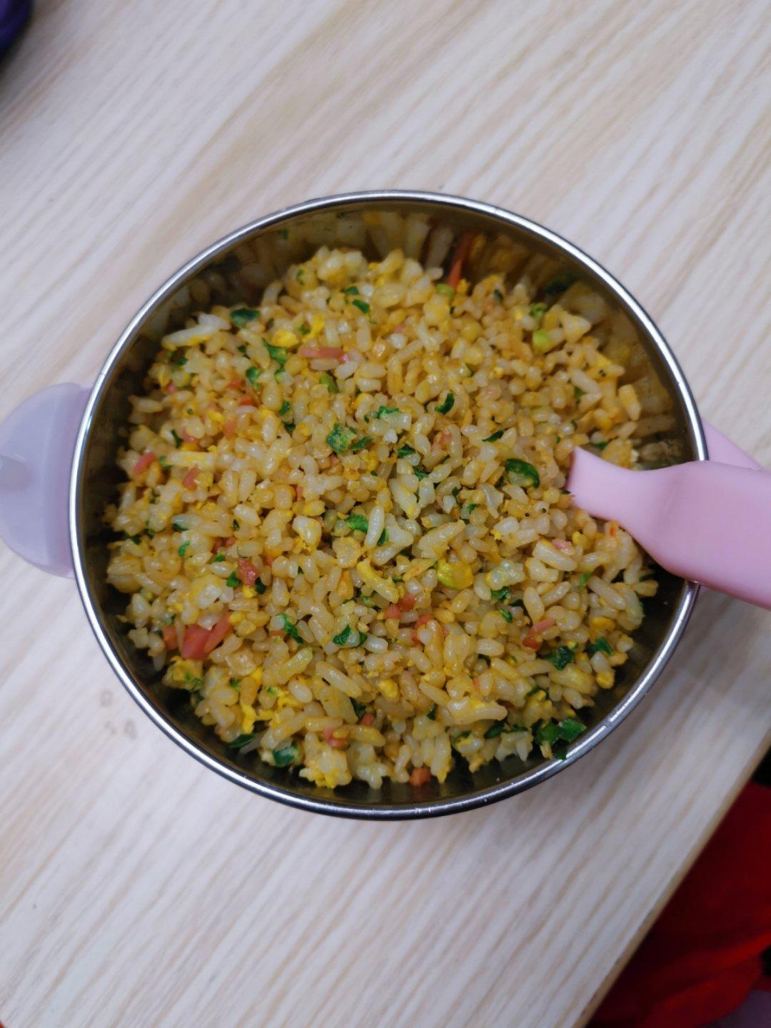 一岁宝宝黄金营养炒饭