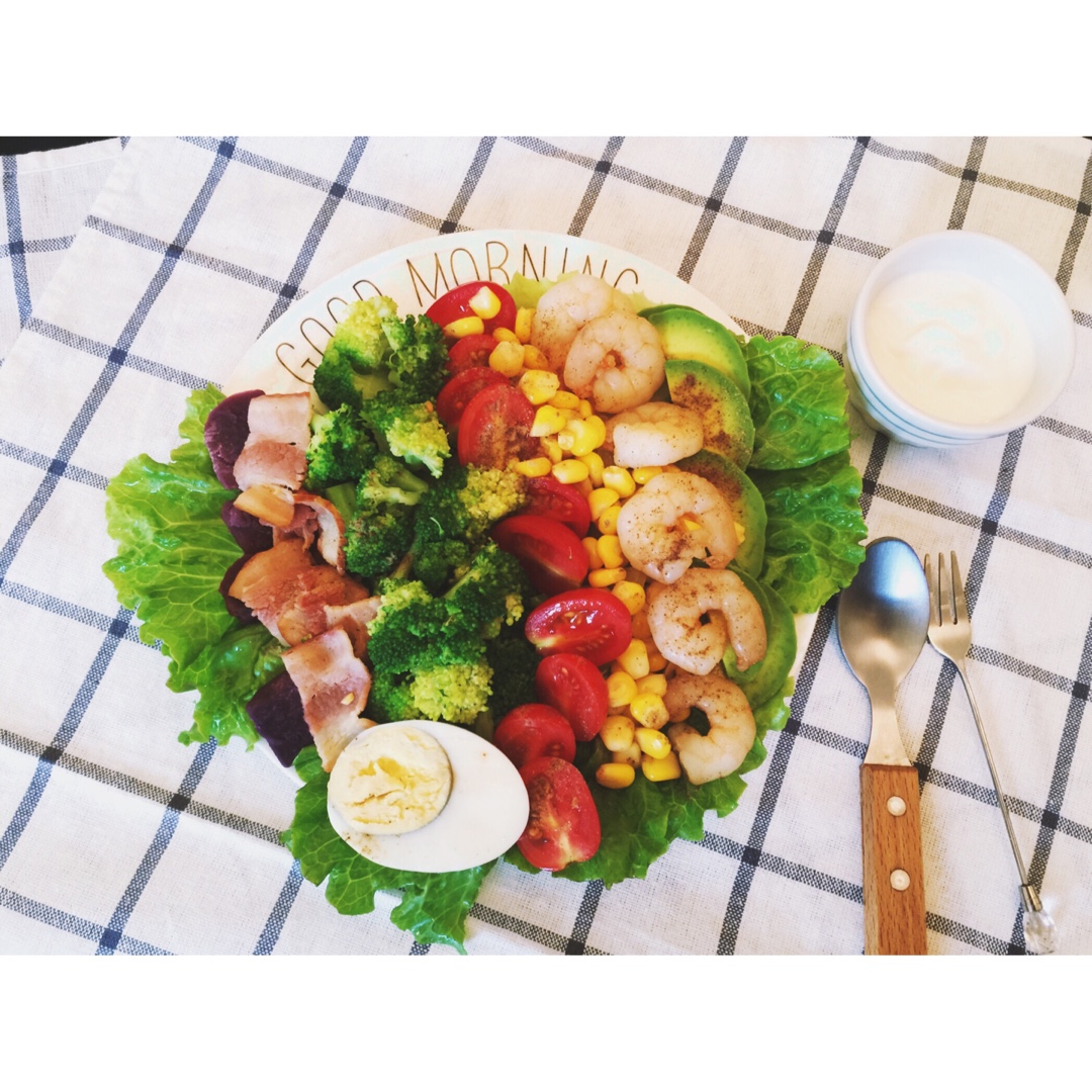 营养齐全的【Cobb Salad】