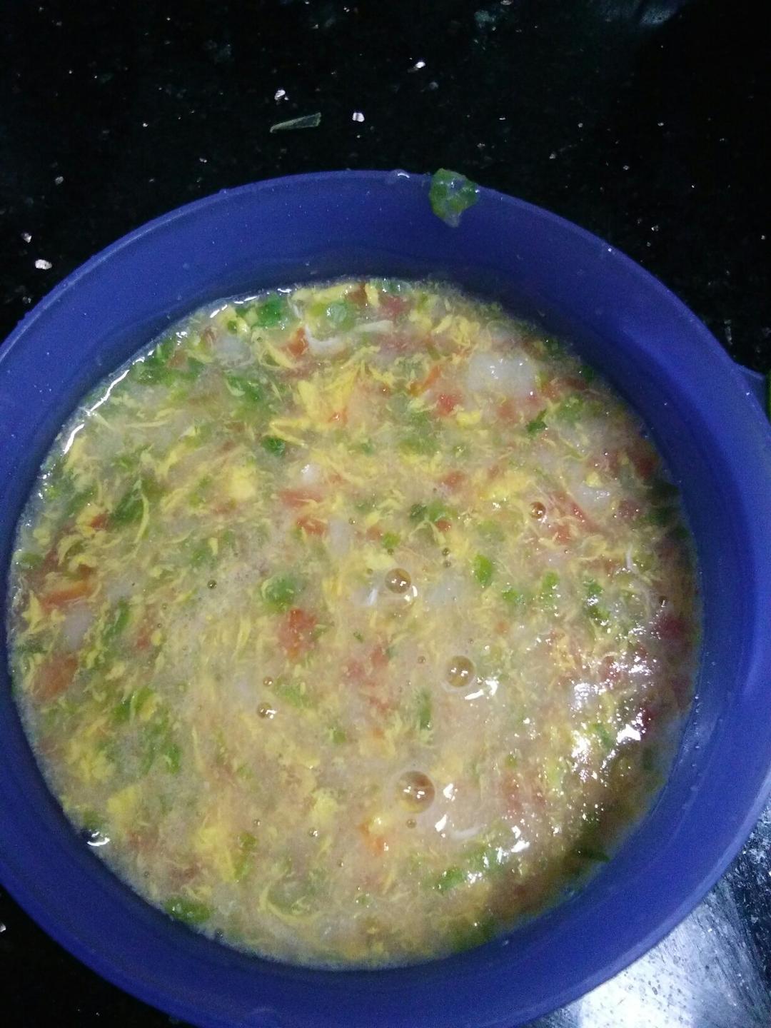 【快手辅食】鸡蛋蔬菜疙瘩面（12m+）