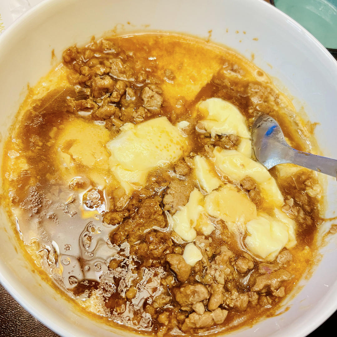 比布丁还要嫩，老少皆宜的肉沫蒸蛋
