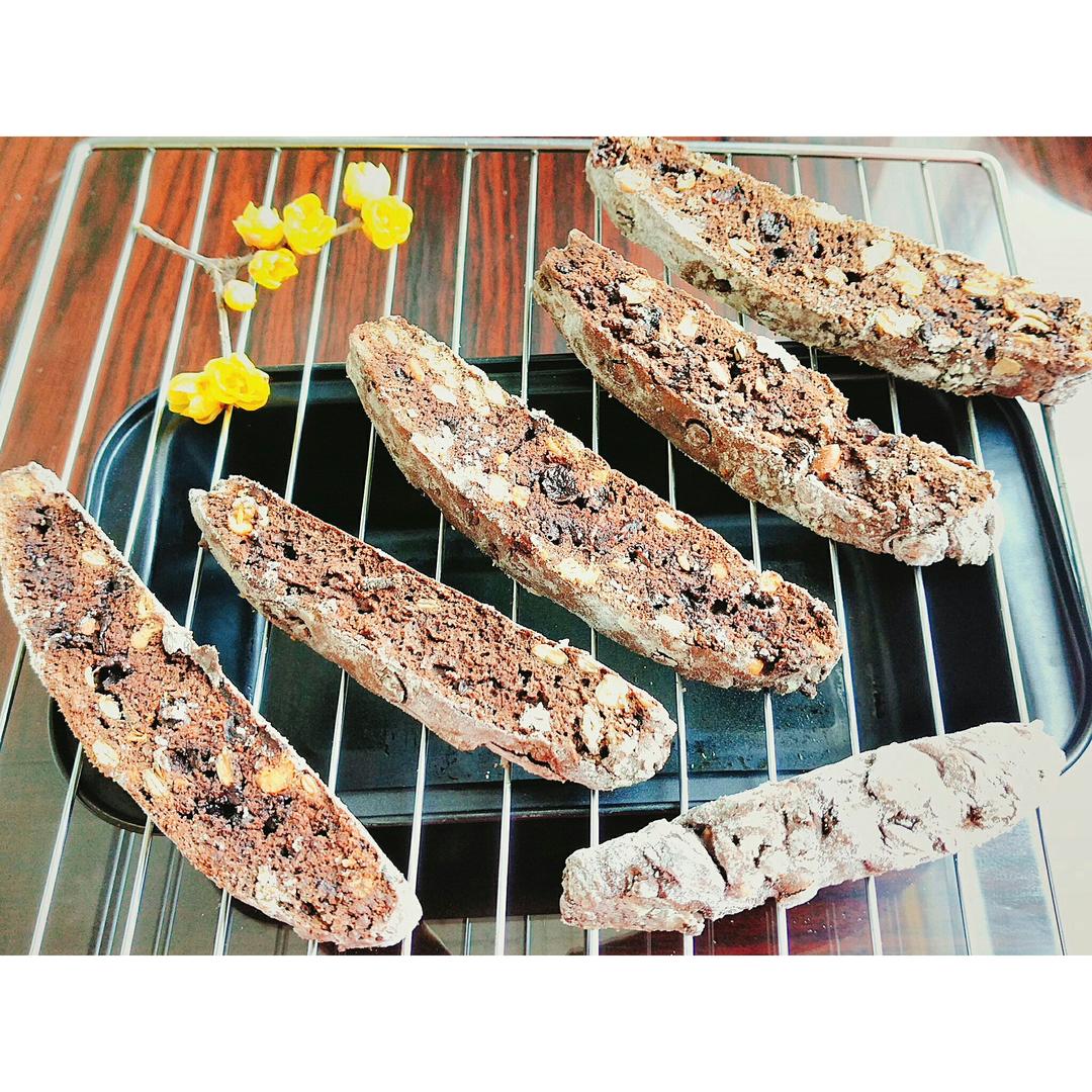 【香到爆炸的！！－黑芝麻风味意式脆饼 】Biscotti