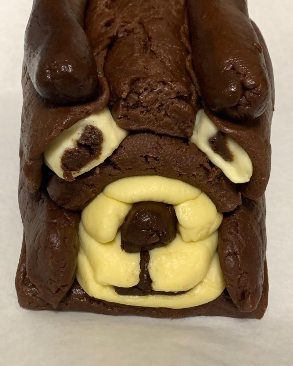 【北鼎烤箱食谱】只需要耐心就可以做好的冰盒小熊曲奇