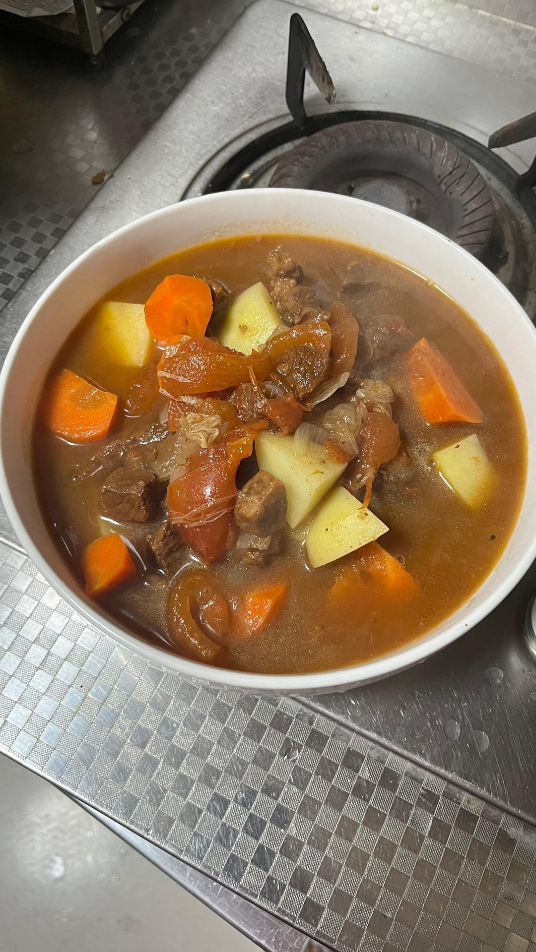 土豆炖牛肉