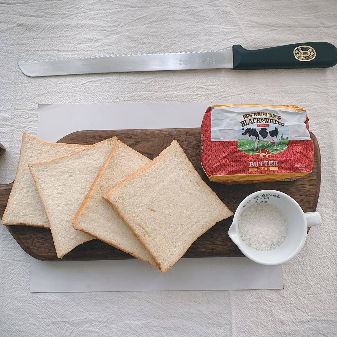 纯奶手撕吐司的做法 步骤1