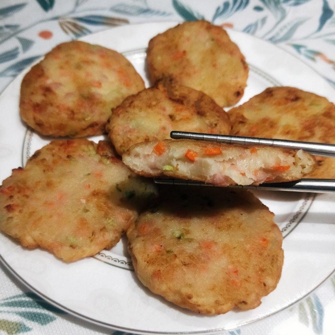 【土豆泥早餐饼】的做法
