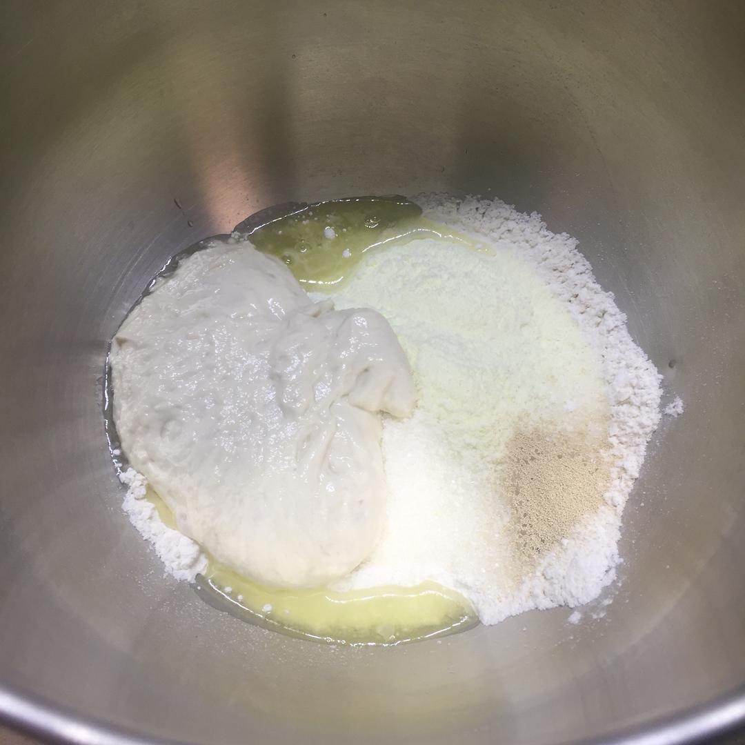 纯奶手撕吐司的做法 步骤1