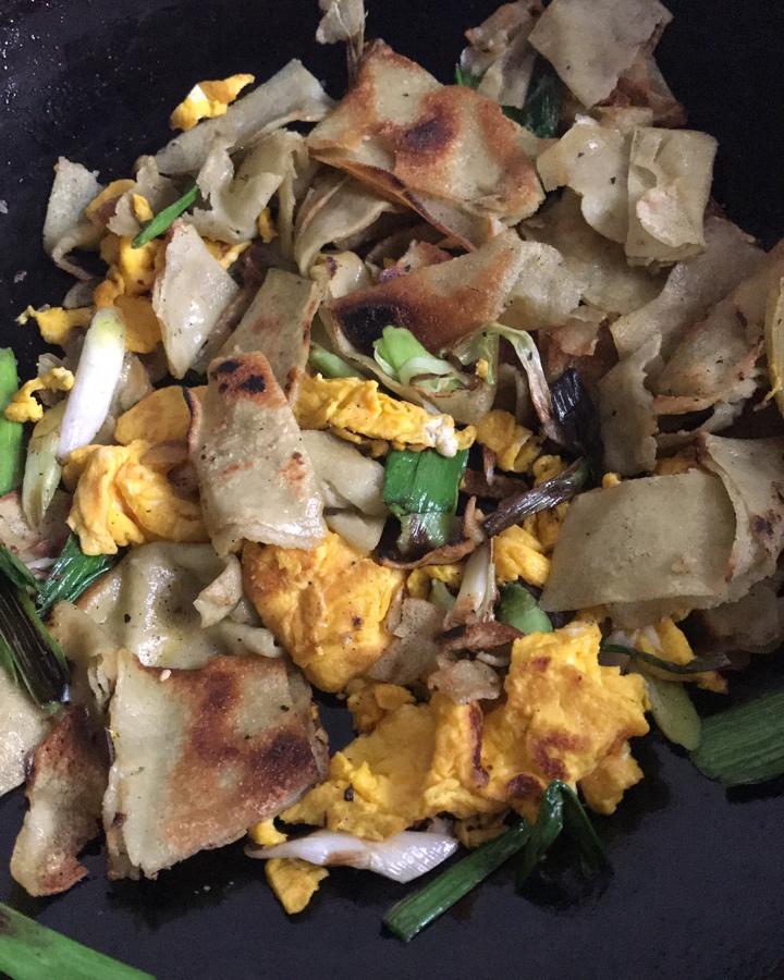 腊肉炒枯豆丝