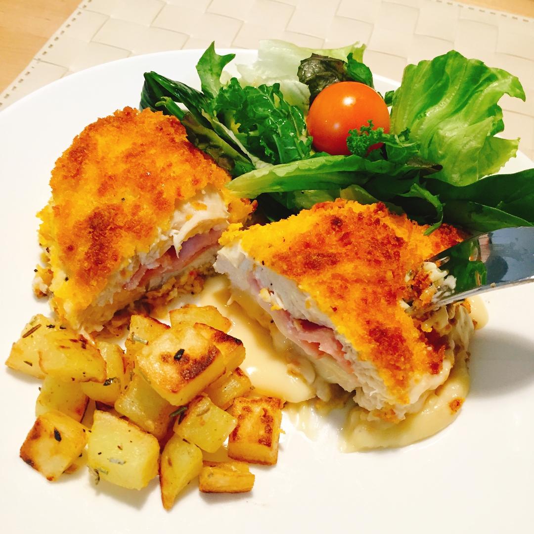 蓝带鸡排