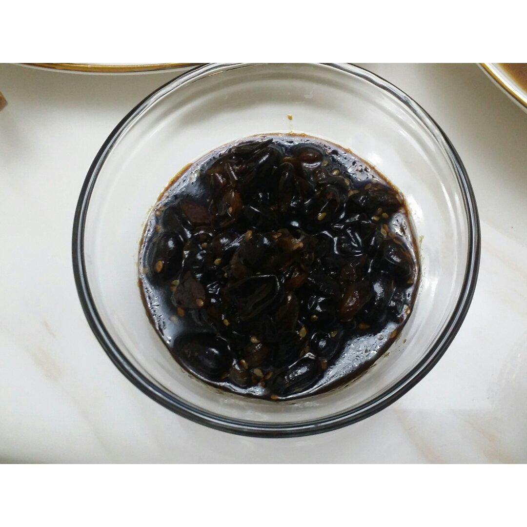 韩式酱煮黑豆