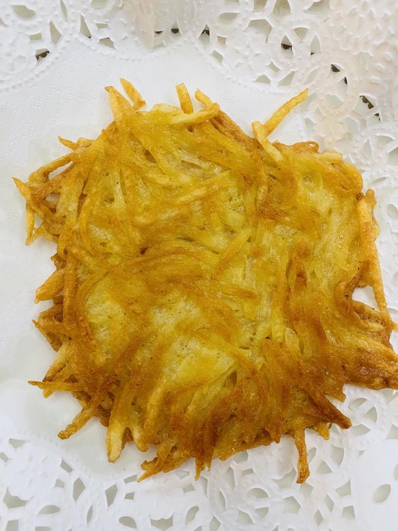 土豆丝鸡蛋饼