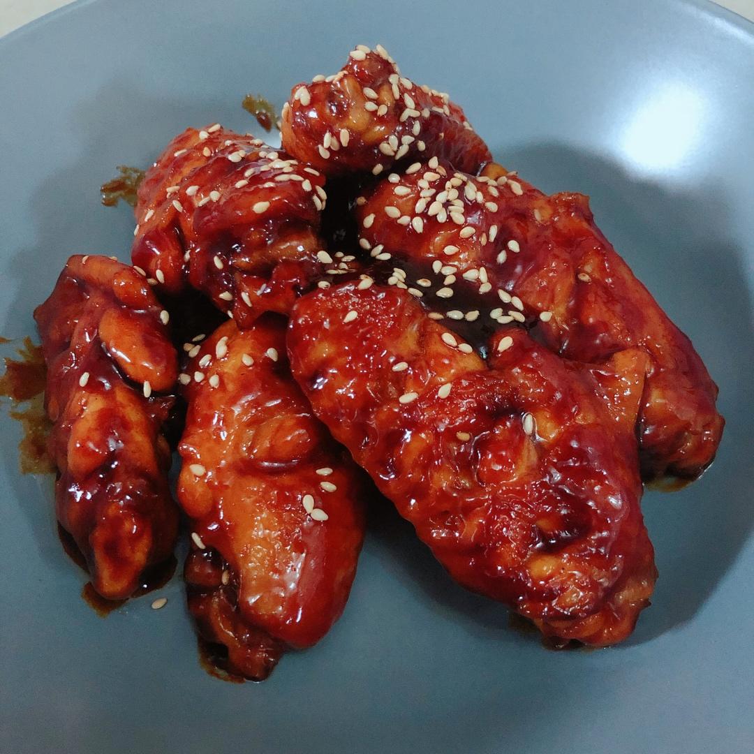 照烧鸡翅（市售照烧汁版）