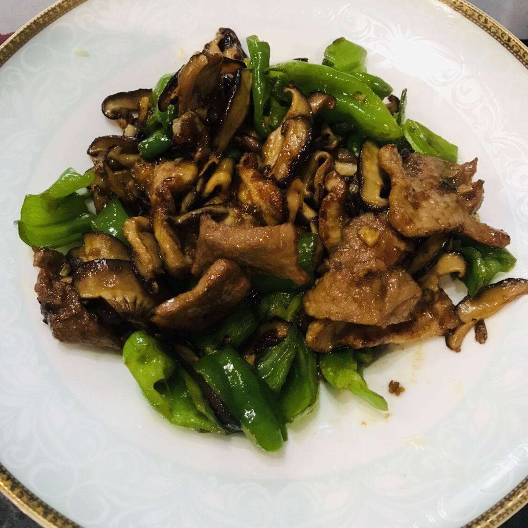 鲜香菇炒肉