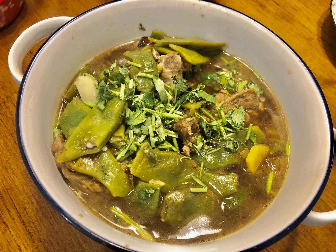 排骨炖豆角