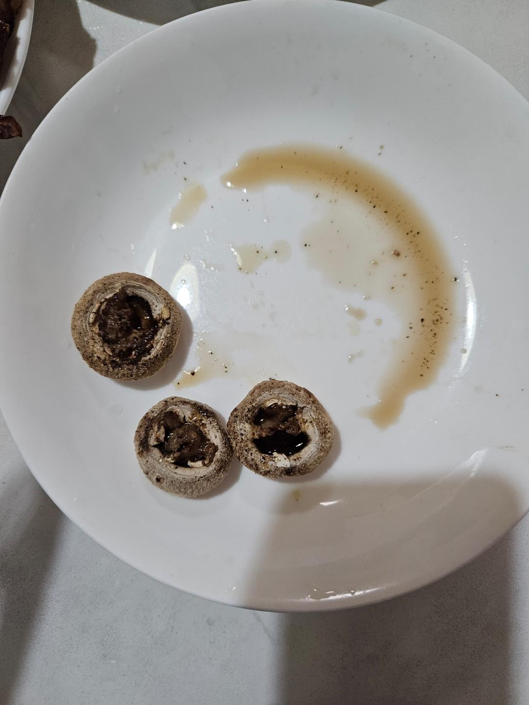 好吃，烤它！烤口蘑