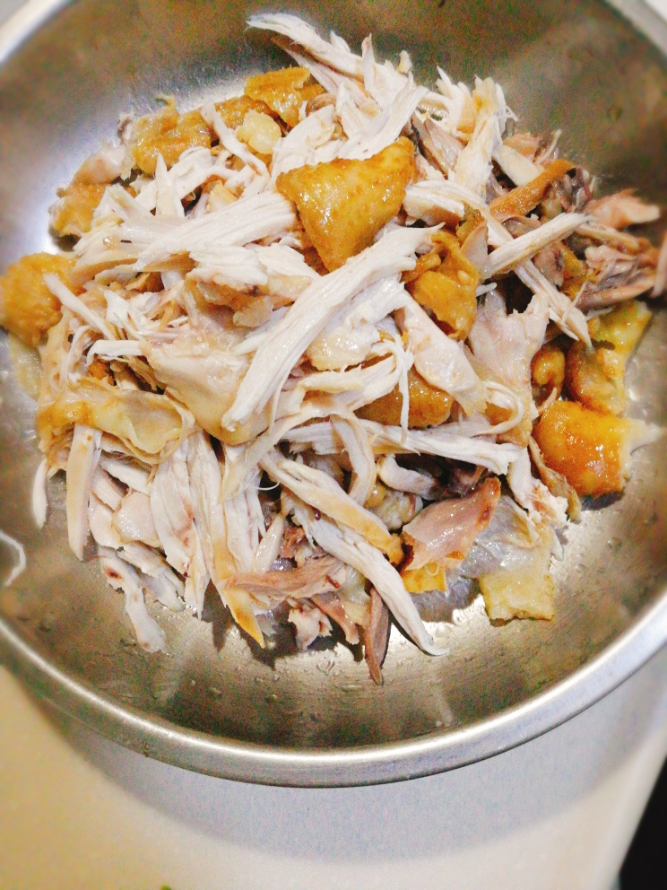 电饭锅焗手撕鸡的做法 步骤7