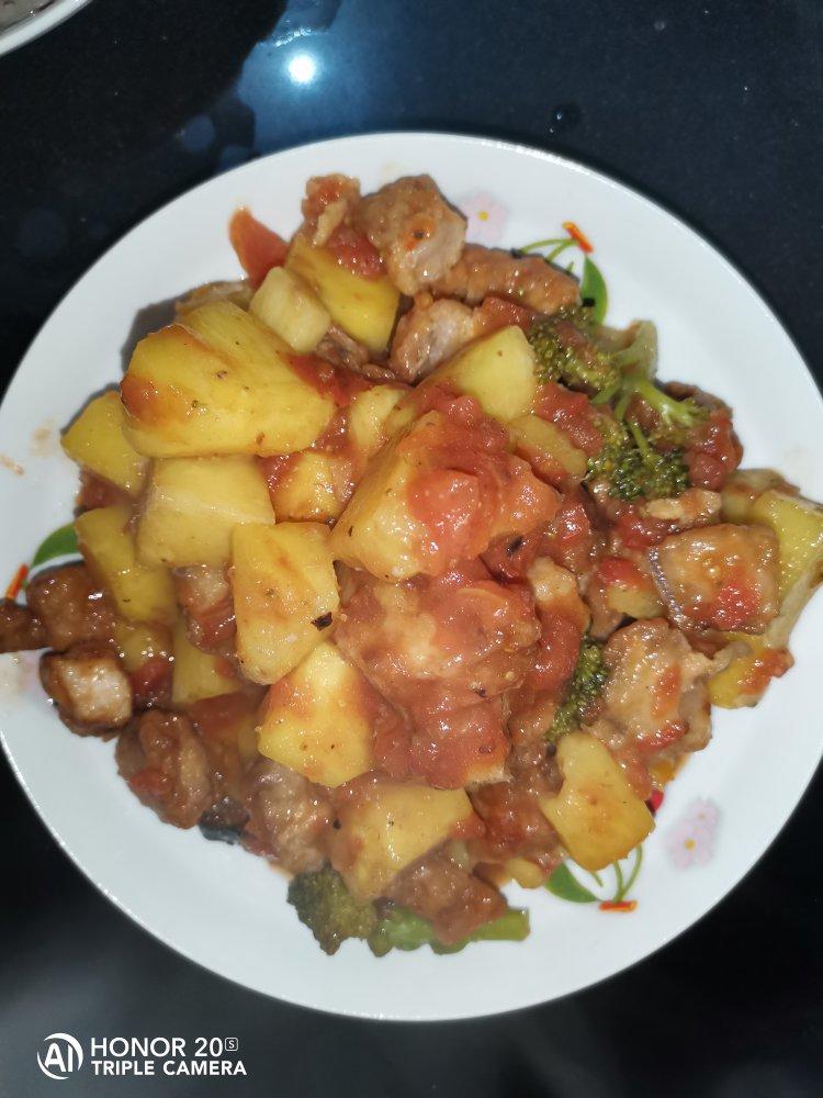 菠萝咕噜肉（家庭版）