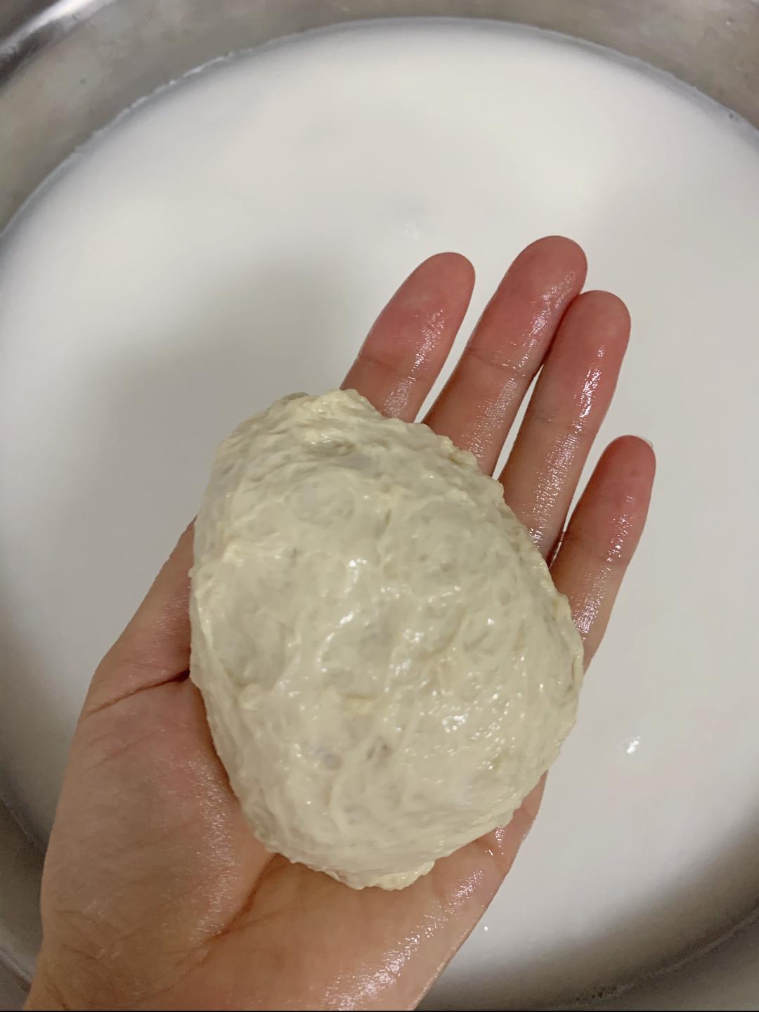 纯奶手撕吐司的做法 步骤1