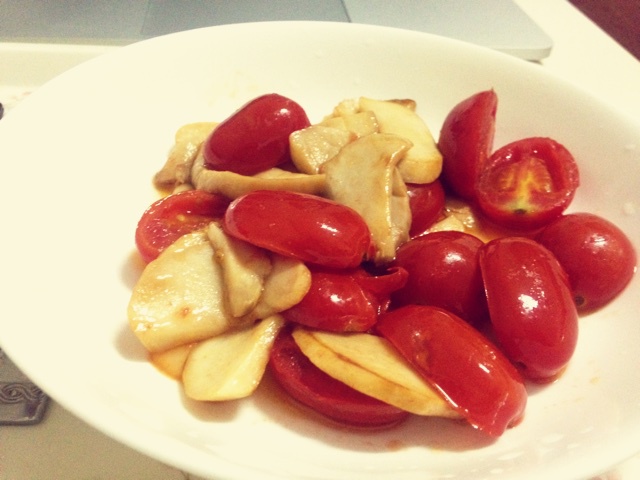 老丁的私房菜-美极杏鲍菇