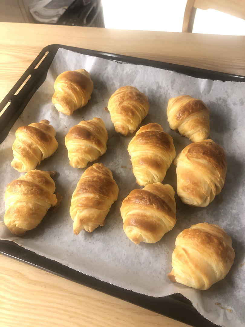 超级详细的可颂牛角包教程