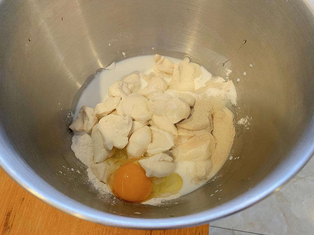 纯奶手撕吐司的做法 步骤1