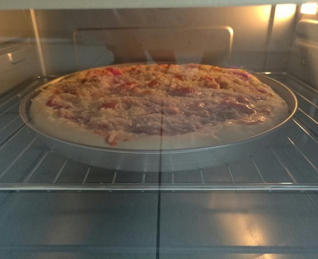 十寸萨拉米披萨的做法