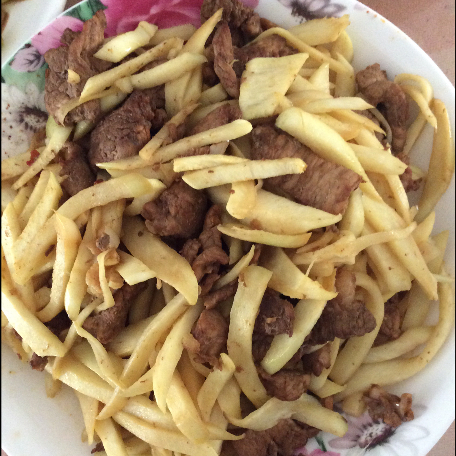 茭白炒肉