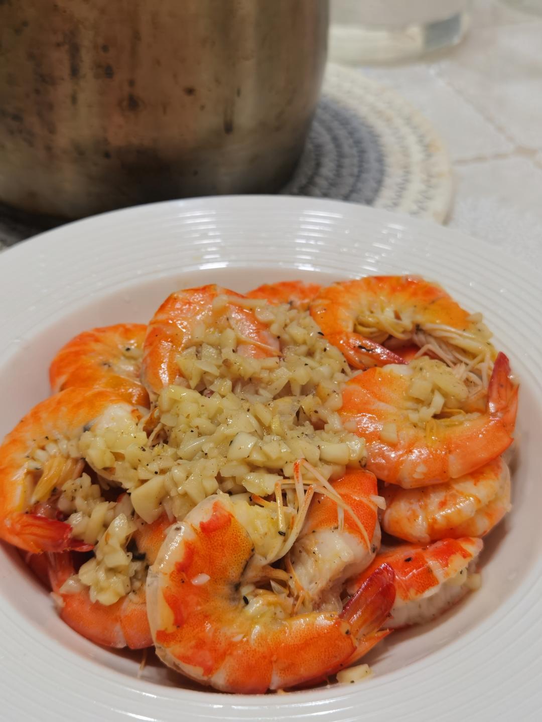 黄油蒜香大虾
