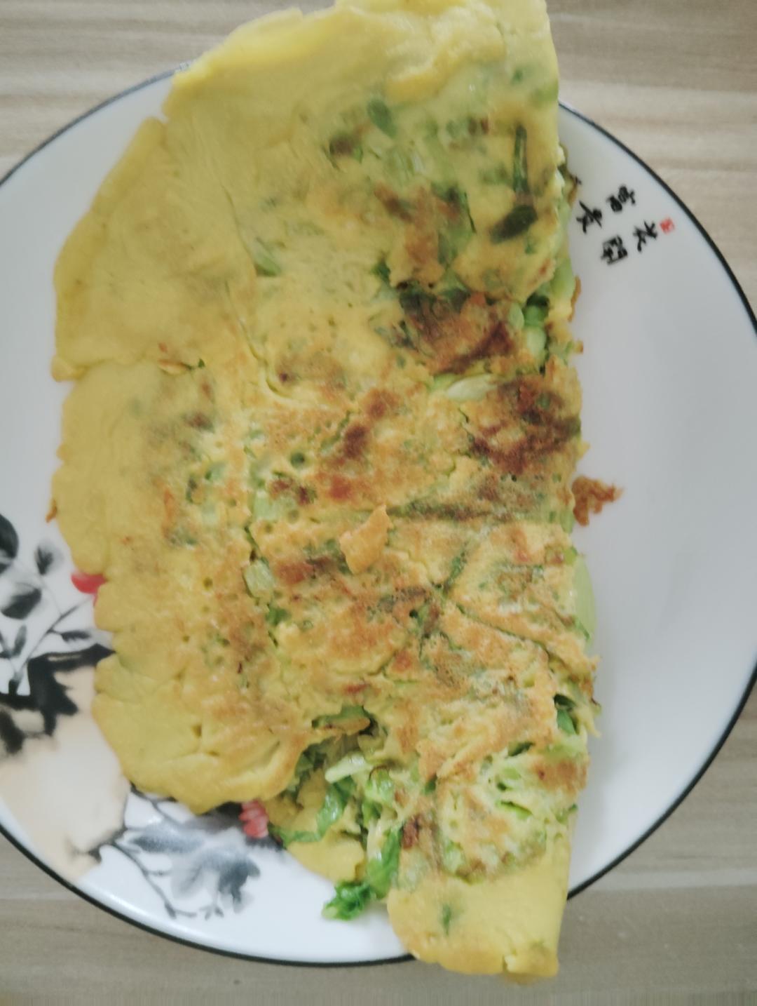 生菜鸡蛋饼🫓