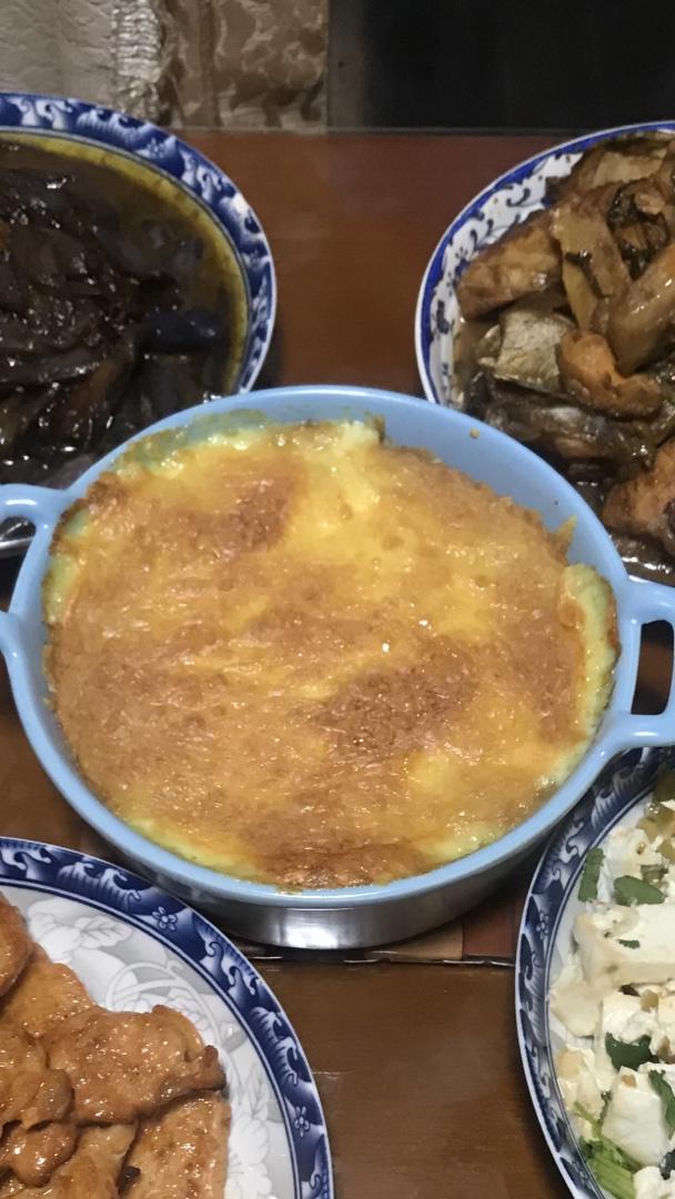 芝士焗土豆泥（烤箱版），小朋友们最爱