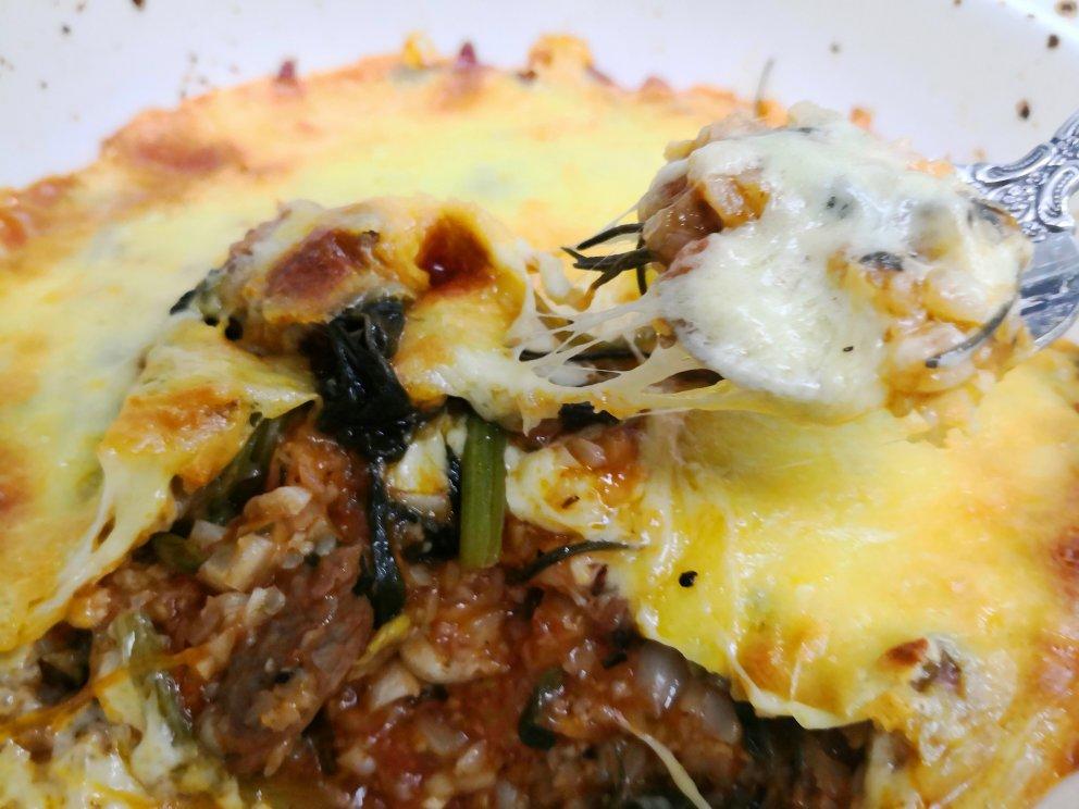 【生酮低碳】超快手芝士焗肉酱饭