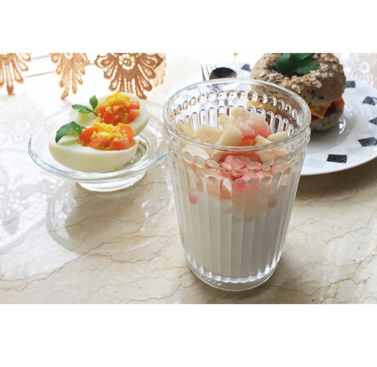 桃子酸奶