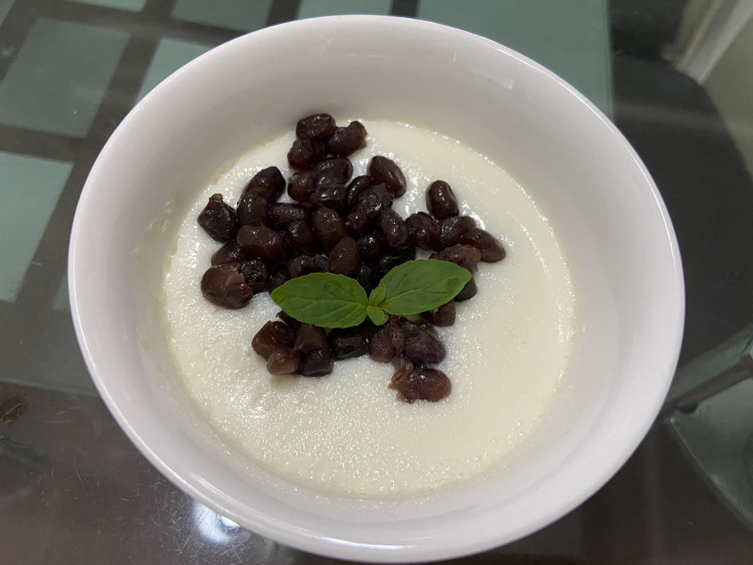 糖果郁郁做的蜜豆双皮奶