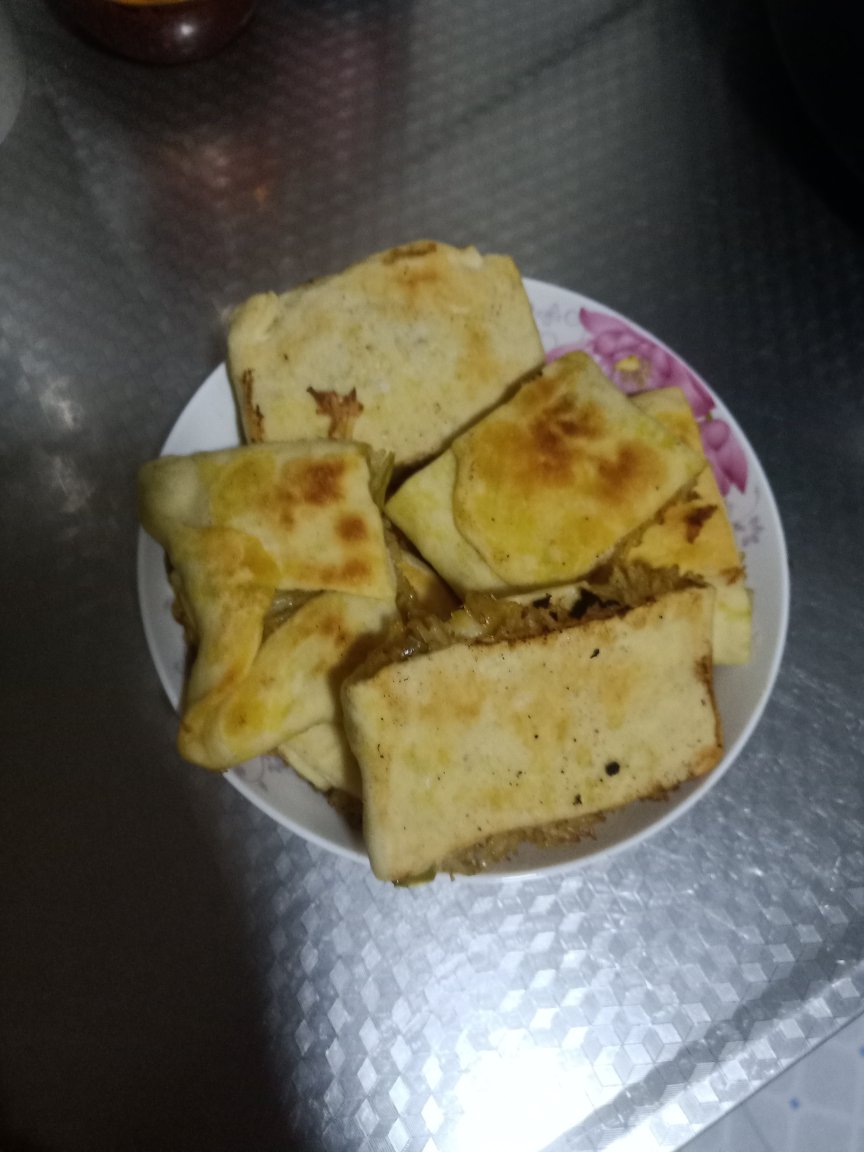 青椒土豆丝饼