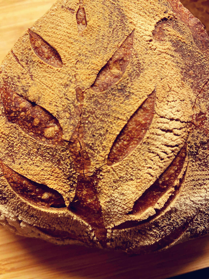 无需揉面的天然酵母欧包