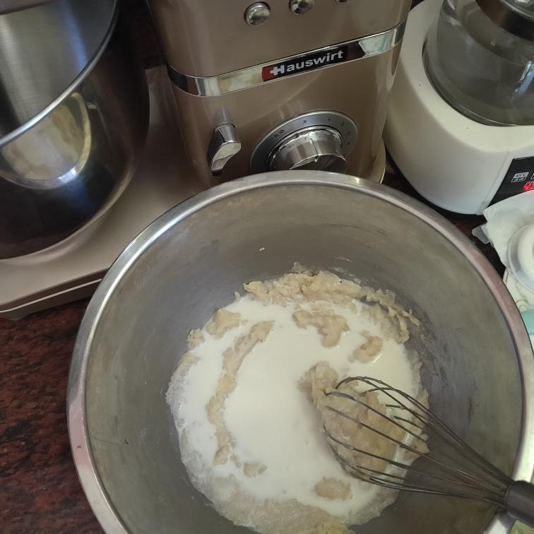 纯奶手撕吐司的做法 步骤1