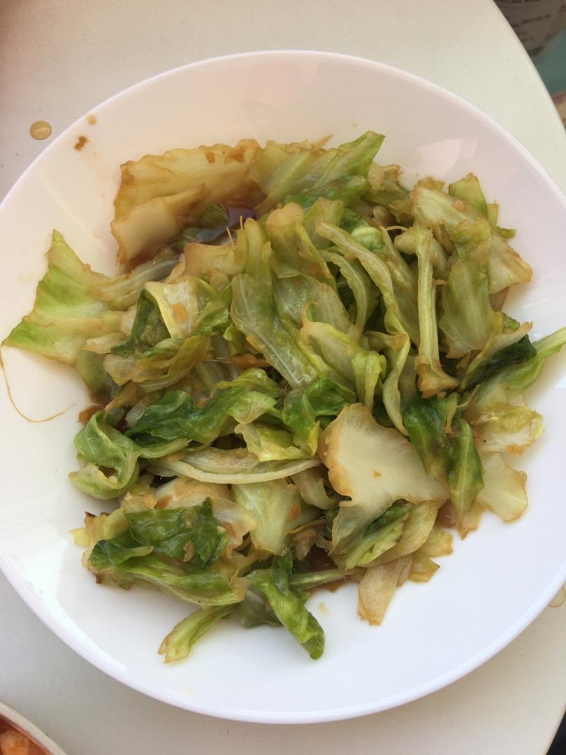 清炒包菜