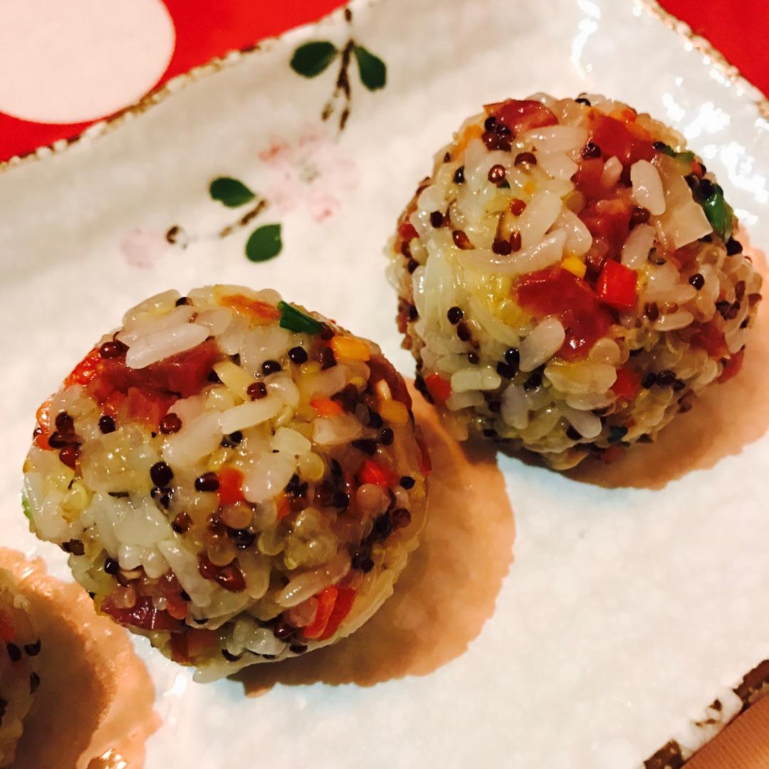 超级香的藜麦饭团🍙