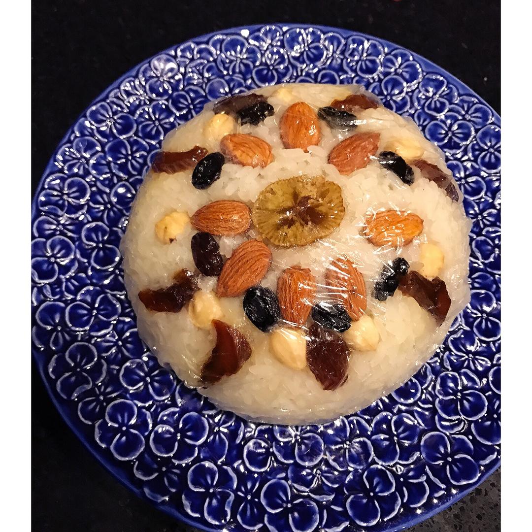 【猪油夹沙八宝饭】古法蒸糯米