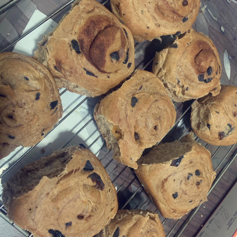 香浓葡萄干肉桂吐司