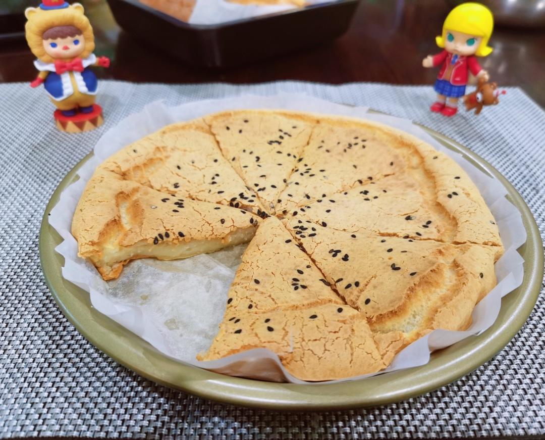 🔥免揉面❗️葡萄干烤年糕～外酥里糯