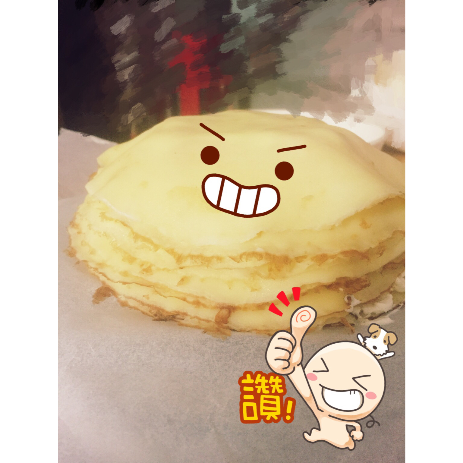 芒果千层蛋糕
