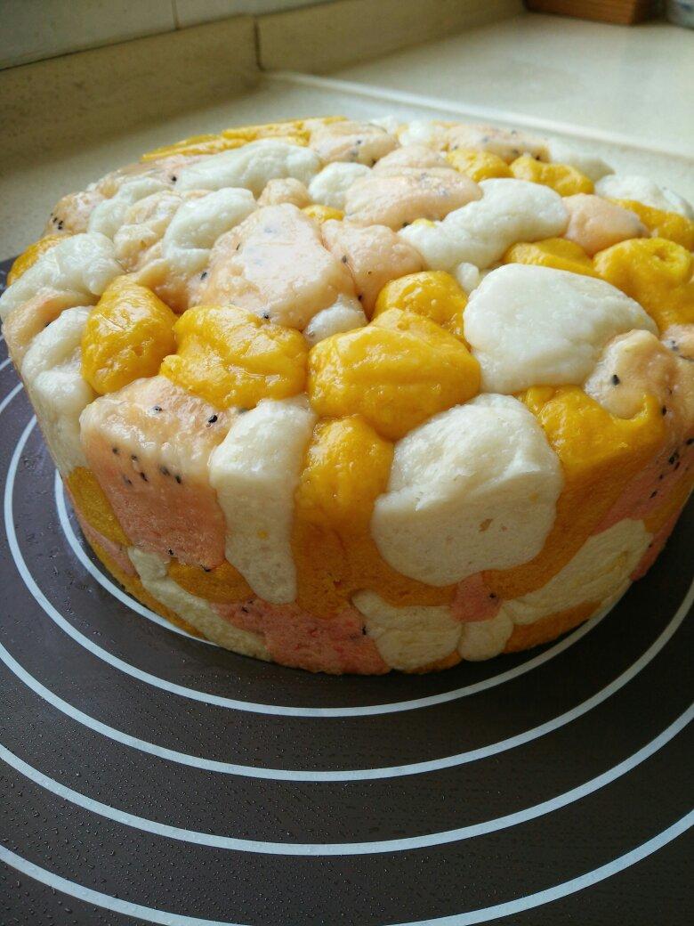 彩色发糕（迷彩发糕）