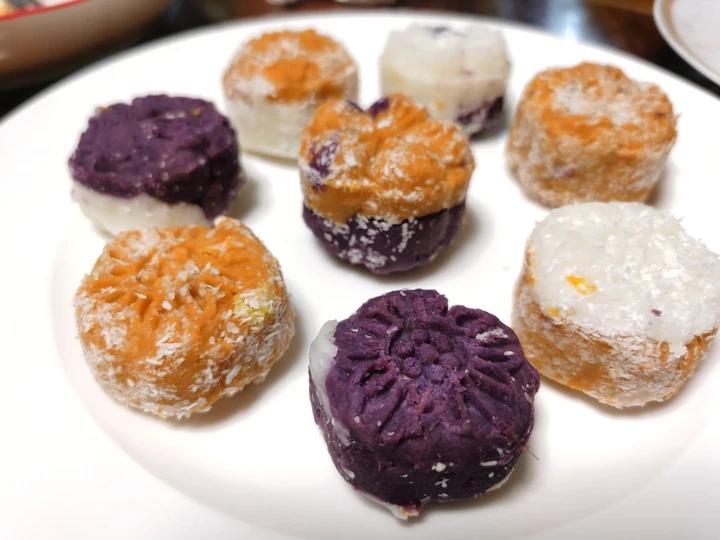 三生三世无忧糕（紫薯山药糕）