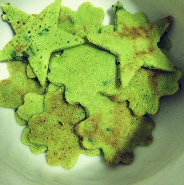 西兰花煎饼宝宝辅食的做法