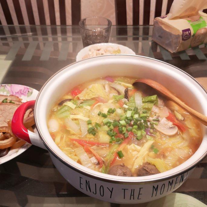 巨好吃的年糕汤