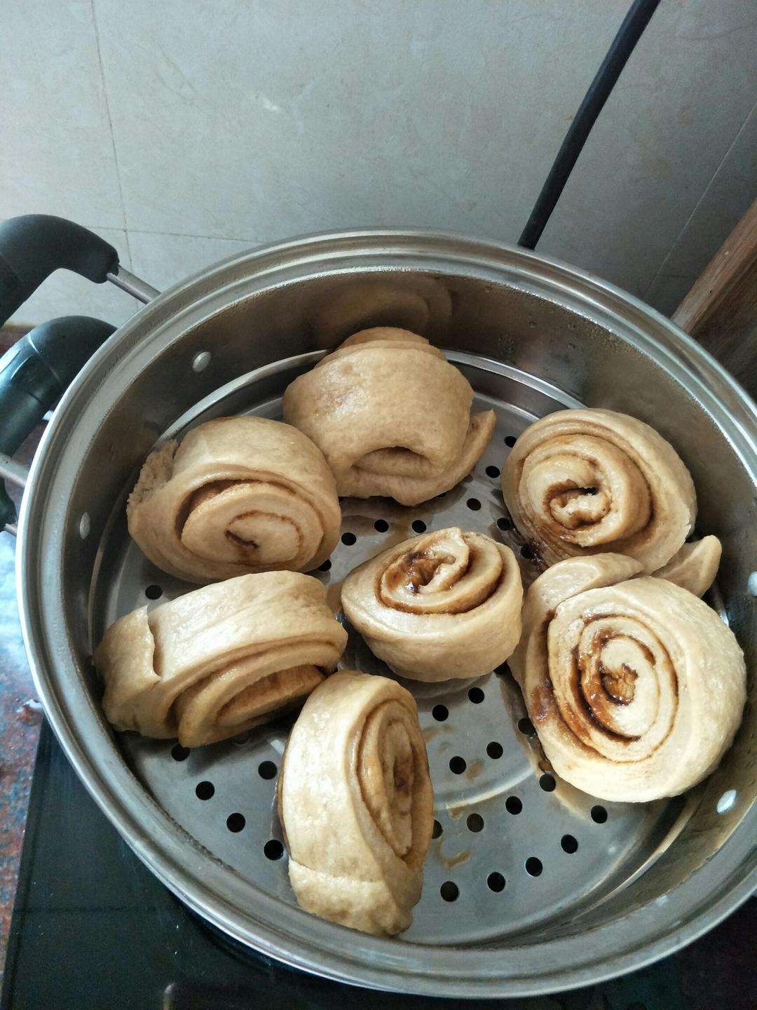 奶香红糖馒头