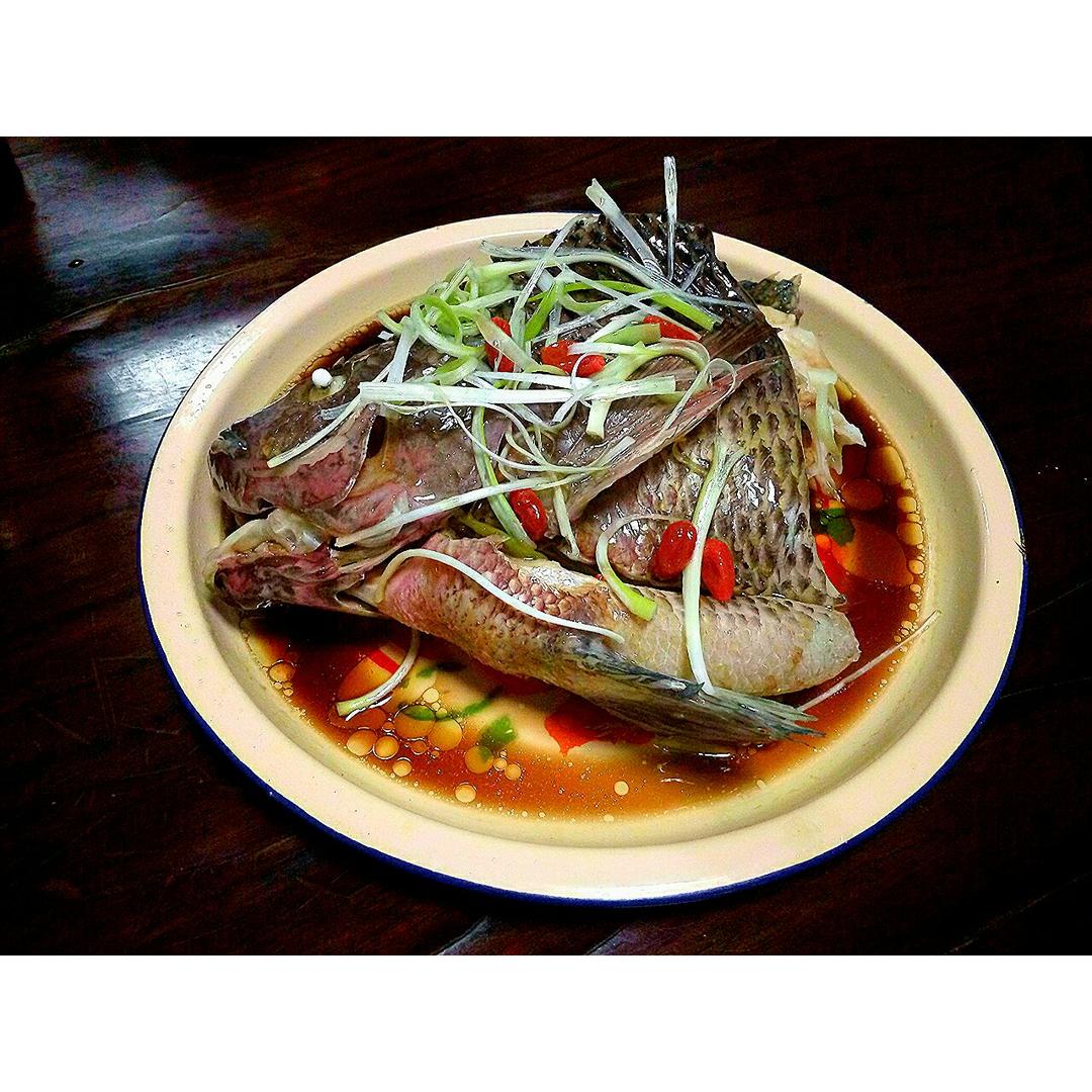 过年餐桌上少不了的菜——清蒸罗非鱼