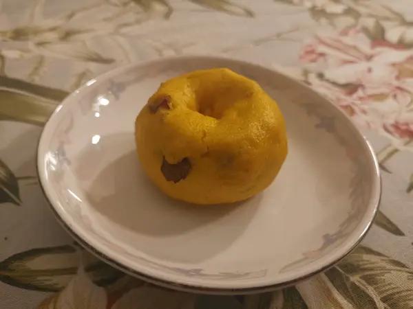 不加一滴水的南瓜开花馒头，纯南瓜泥和面，无需泡打粉，枣香浓郁个个开花
