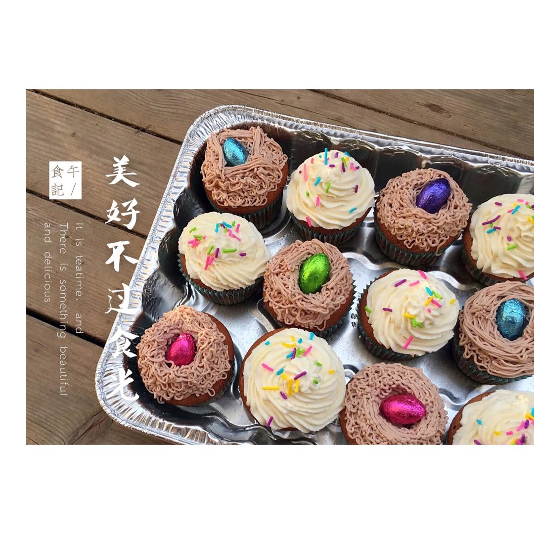 鲜奶油戚风杯子蛋糕（纸杯蛋糕）