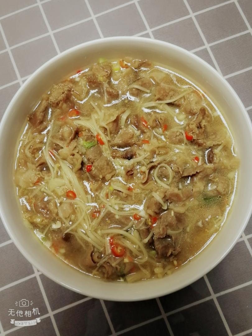 肥牛金针菇